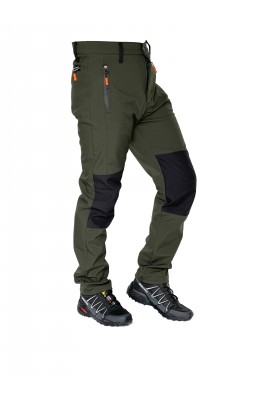 YSF Outdoor Kışlık Haki İçi Polarlı Softshell Pantolon