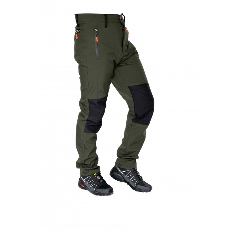 YSF Outdoor Kışlık Haki İçi Polarlı Softshell Pantolon